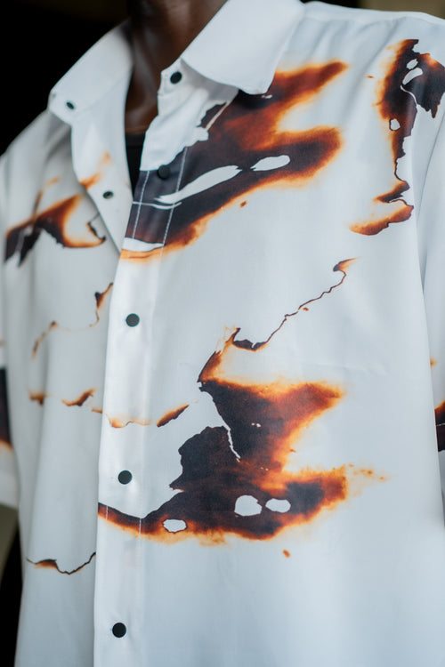 Charred Buttoned Shirt
