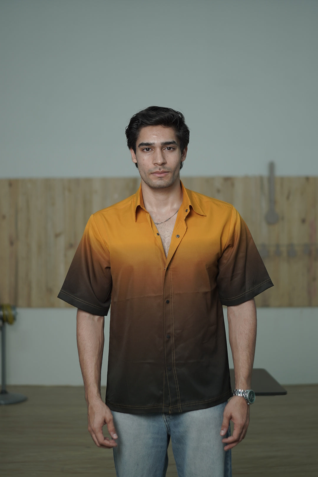 Men’s Ombre Sunset Shirt