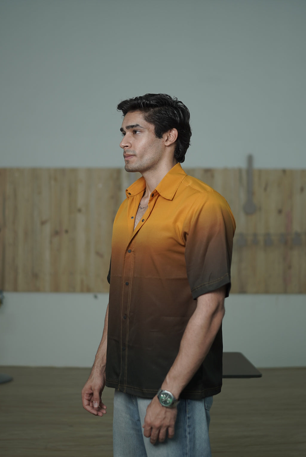Men’s Ombre Sunset Shirt
