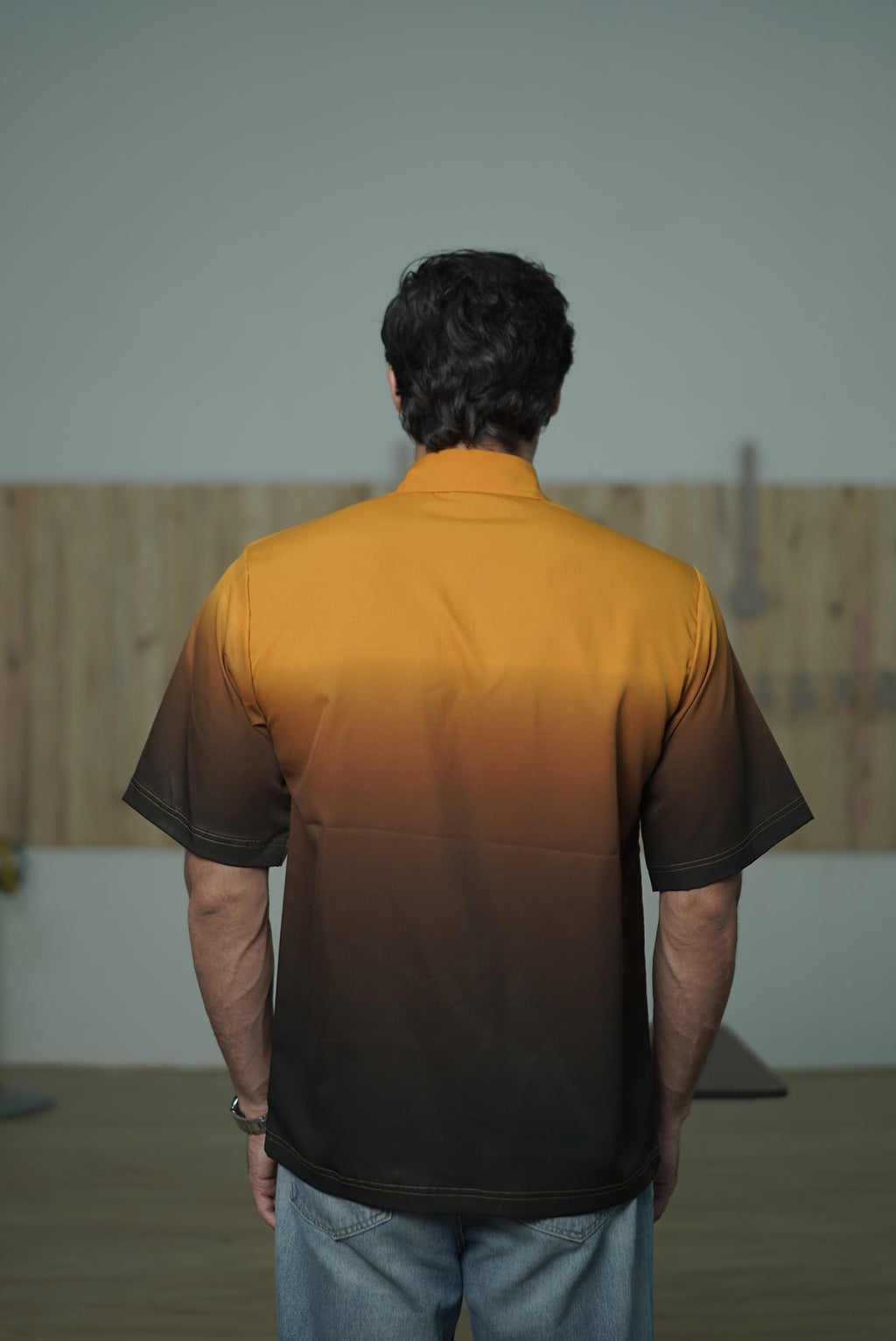 Men’s Ombre Sunset Shirt