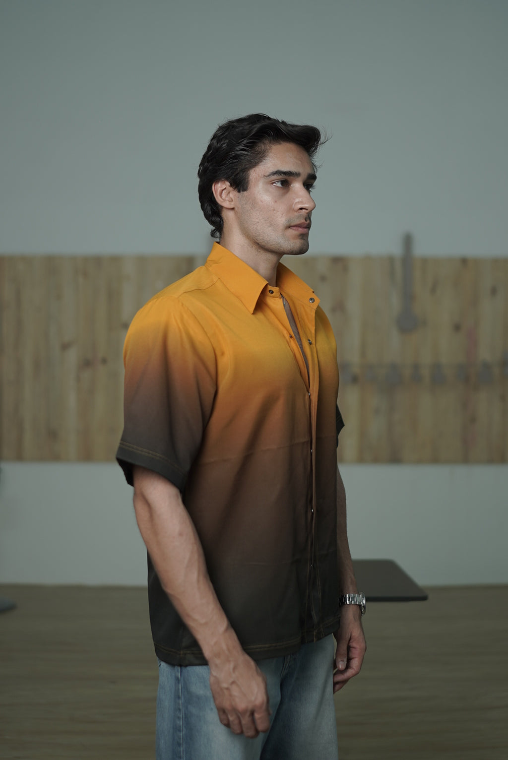Men’s Ombre Sunset Shirt