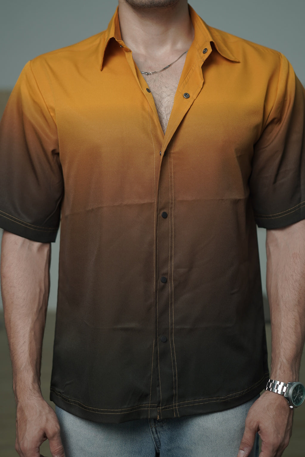 Men’s Ombre Sunset Shirt