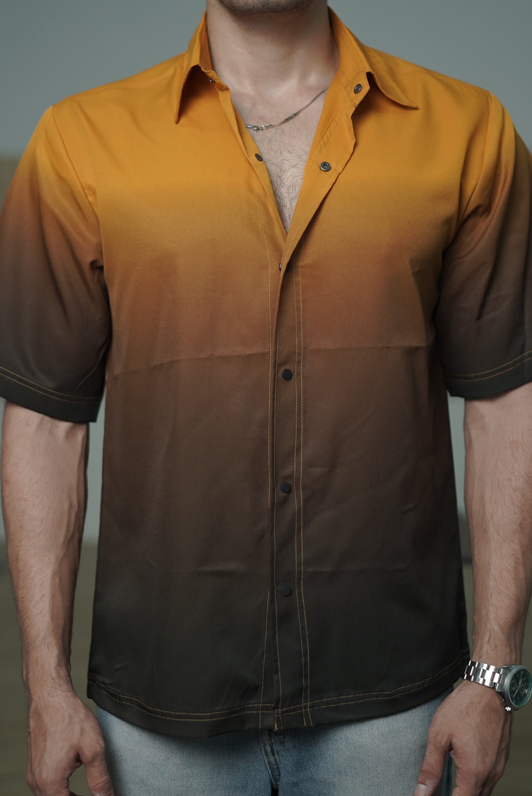Men’s Ombre Sunset Shirt